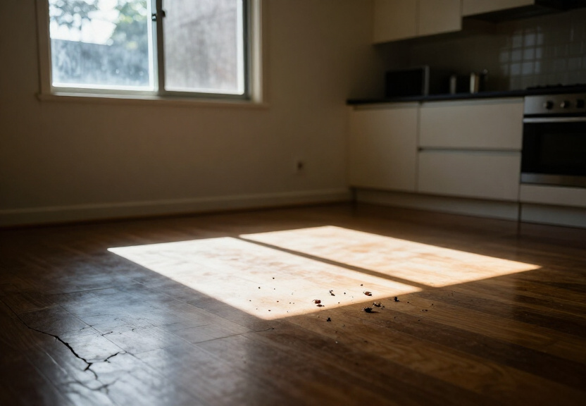 Termite damage in a Yarrawarrah home before treatment